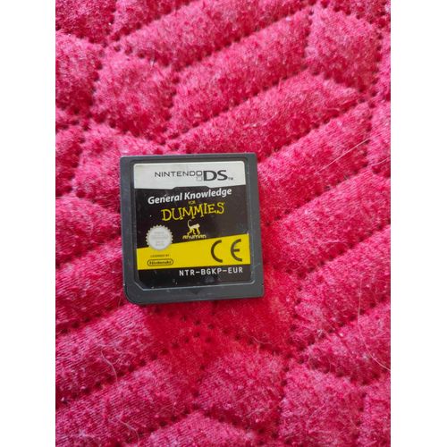 Jeu Nintendo Ds " General Knowledge For Dummies