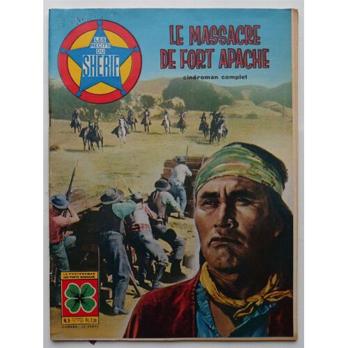 Les Récits Du Shériff - Numéro 5 De 1963 - Le Massacre De Fort Apache