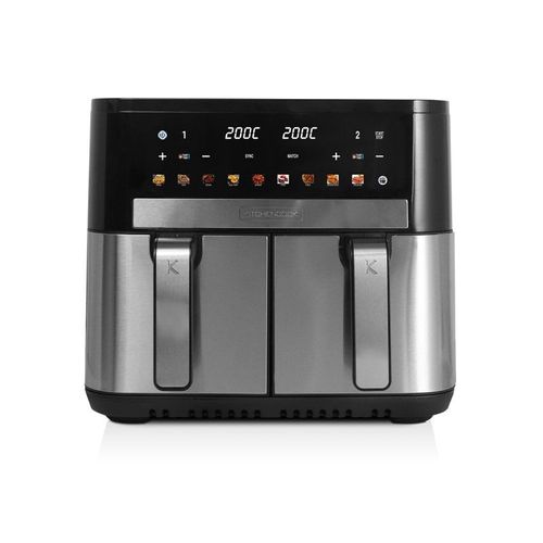 Friteuse à Air 2200w 11l Noire Airscreen11 Kitchencook