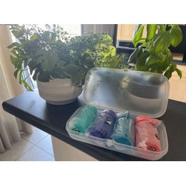 Boîte À Bêtises Tupperware Et Ses 4 Minis Bouteilles 