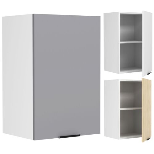 VCM VCM Armoire de cuisine Largeur 40 cm Porte en bois Armoire suspendue Cuisine Meuble de cuisine Fasola