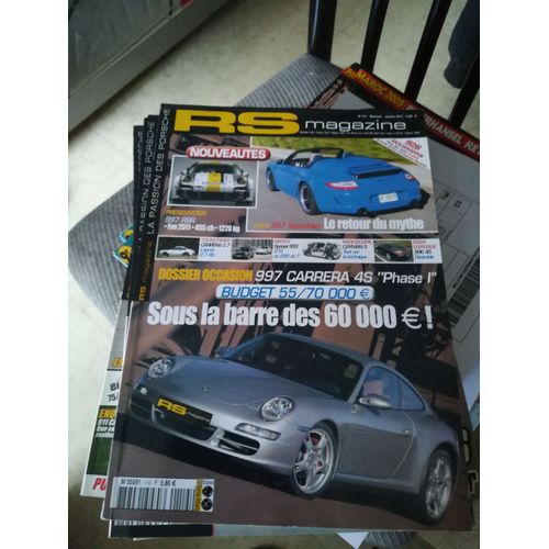 Rs Magazine 115 De 2011 997 Speedster,996 Carrera 4s,Cayman S Phase 2,911 Carrera 2.7,968 Cab,997 Carrera 4s,993 Carrera 4,356 Sc