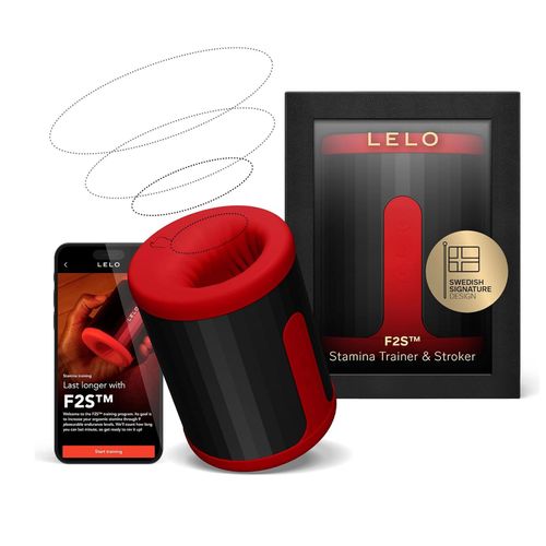 Masturbateur Coach D'endurance F2s Rouge - Lelo - Rouge