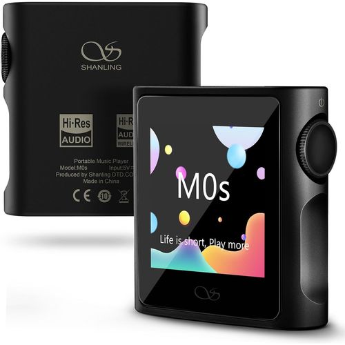Hamiltion-M0S Lecteur De Musique Portable, Lecteur Mp3 Haute Résolution, Lecteur Hifi Cs43131 Dac, Bluetooth 5.0, Prise 3,5 Mm/Type C, 384 Khz/32 Bits, 60 Mw @ 32 ¿, Lecteur Audio Numérique