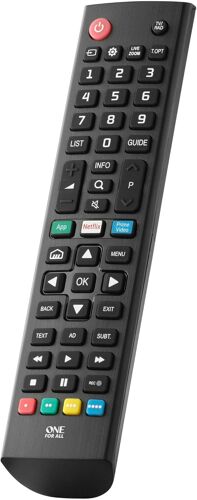 Télécommande De Remplacement Lg - Fonctionne Avec Toutes Les Télévisions Lg - Télécommande De Remplacement Idéal Urc 4911