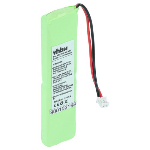 vhbw Batterie compatible avec Switel DF-991, DF991 téléphone fixe sans fil (500mAh, 2,4V, NiMH)