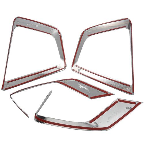 Pour Creta Ix25 Accessoires Avant Arrière Phares Antibrouillard Couverture Cadre Garniture Abs Chrome Décoration Extérieure 20