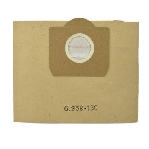 10 sacs d'aspirateur pour sacs filtrants 6.959-130.0 pour sacs filtrants A2201 WD3 humides et secs sous vide