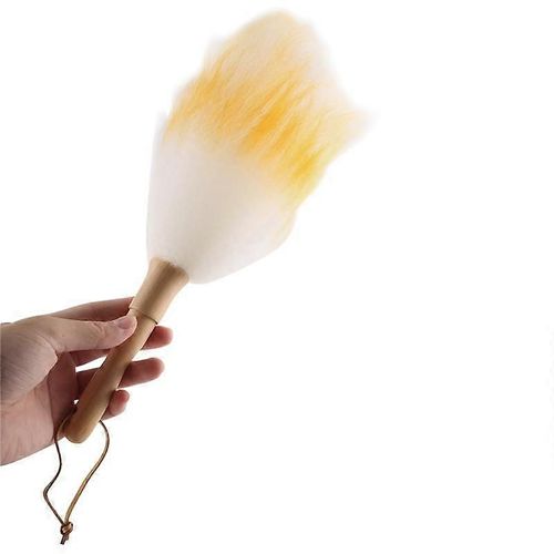 Brosse En Laine Antistatique Pour Dépoussiérer Les Stores,Les Claviers De Cuisine,Les Dépoussiéreurs De Voiture,Intérieur/Extérieur