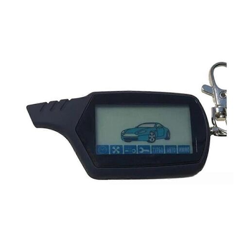 A91 Lcd Télécommande Clé 2 Voies Voiture Système D'alarme Antivol Pour Moteur Russe A91