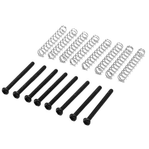 8 Micros Humbucker De Guitare Électrique M2.5x32mm Ajuster La Hauteur De La Vis Et - Pas 0.4mm - Noir