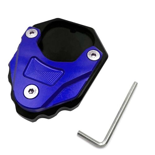Pour C400gt C400x Moto Pied Béquille Latérale Plaque Plaque Béquille Agrandisseur Support Extension Noir + Bl