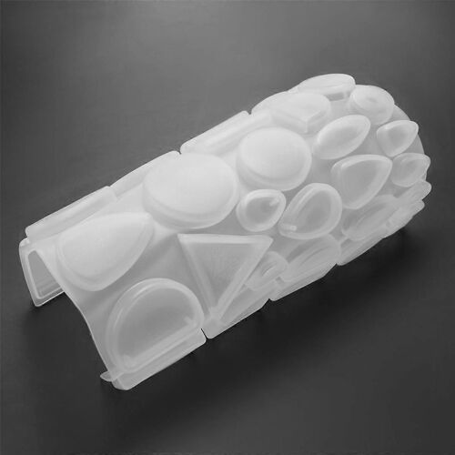 Moules À Bijoux En Résine,Moules En Silicone Pour Pendentif Bijoux Bricolage,Pour Créer Des Pendentifs En Résine,Collier,Ea