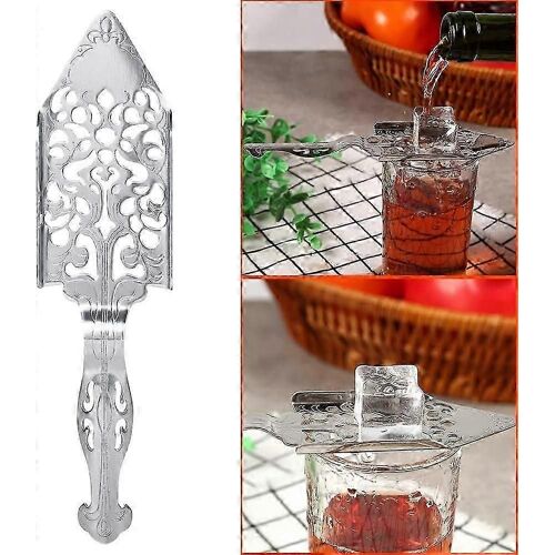 Cuillères À Absinthe En Acier Inoxydable Absinthe Cocktail Bar Coupe En Verre Filtre À Boire Fontaine À Absinthe Accessoire Absinthe Goutteur