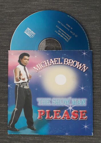 Michael Brown "Please" Cd 3 Titres Avec La Version Radio Edit, Remix Et Instrumental