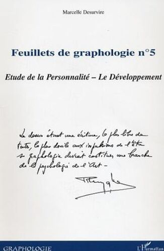 Feuillets De Graphologie N°5