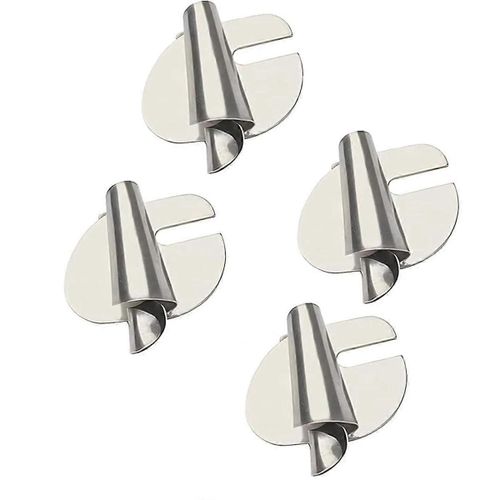 4 Pcs Couture Roulé Ourlet Pied, 7Mm De Large Étroit Roulé Machine À Coudre Pied-de-biche Couture Roulé Hemmer Pied