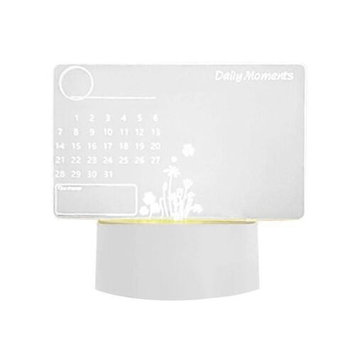 Tableau De Notes Creative Led Veilleuse Usb Message Board Lumière De Noël