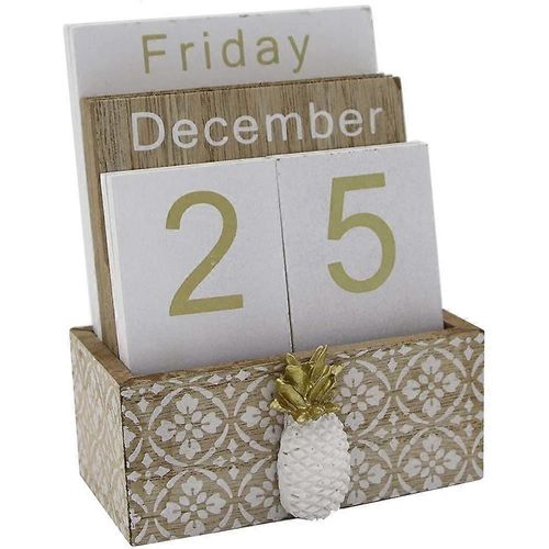Flip Flip Desk Blocs Calendrier,Planche/Table Calendrier Affichage,/Décoration De Bureau,11.5x6.5x14.5cm,C