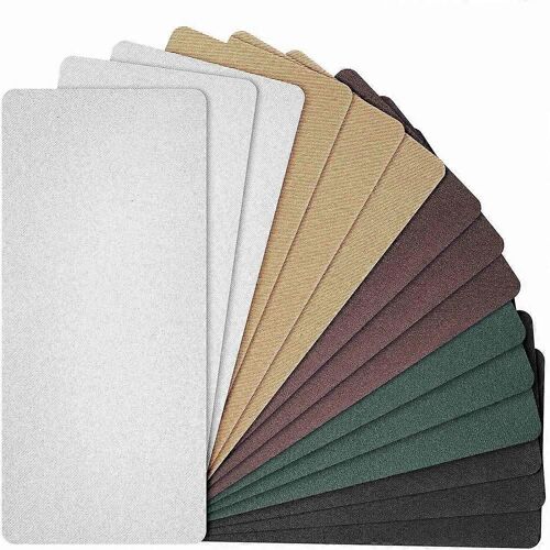 15 Pcs Thermocollant Tissu De Réparation 4,92 X 11 Pouces Fer À Repasser Sur Vêtements Patchs Fer À Repasser Sur Kit De Réparation Pour Réparation
