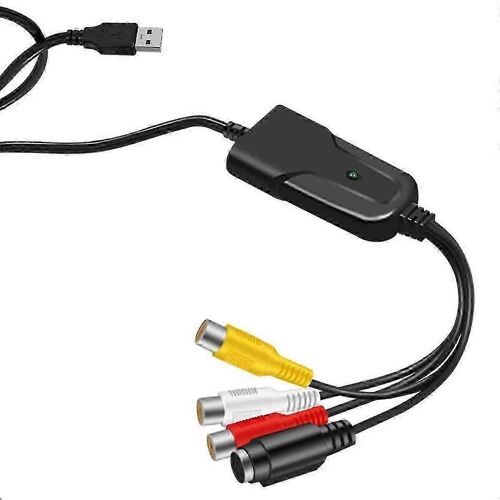 Carte de capture vidéo USB 2.0,convertisseur numérique AV RCA vers USB,adaptateur portable,câble vidéo pour DV/TV,DVD,usage domestique,Windows 7