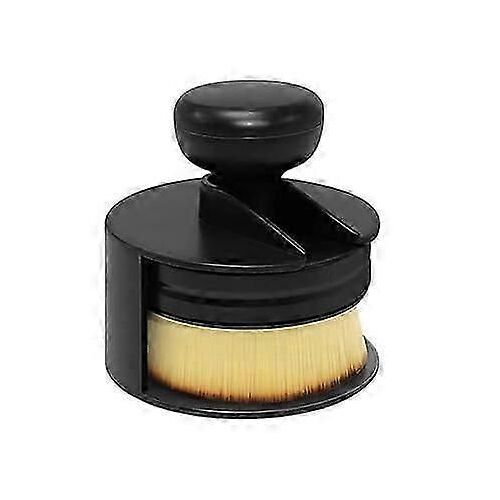 Pinceau De Fond De Teint,Pinceau De Fond De Teint Kabuki De Voyage Pour Le Visage Et Le Corps,Grands Pinceaux De Maquillage À Couvrance Totale Pour Estomper Le Liquide,La Crème Ou Le Po Impeccable