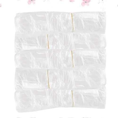 425Pcs Jetable Lavabo Couverture Lavabo Emballage Sac En Plastique Salon Fournitures Blanc