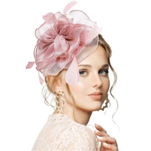 Béret De Mariage Avec Voilette Courte - Accessoire Cheveux élégant Pour Cérémonie, Cocktail Ou Soirée - 4 Coloris Disponibles