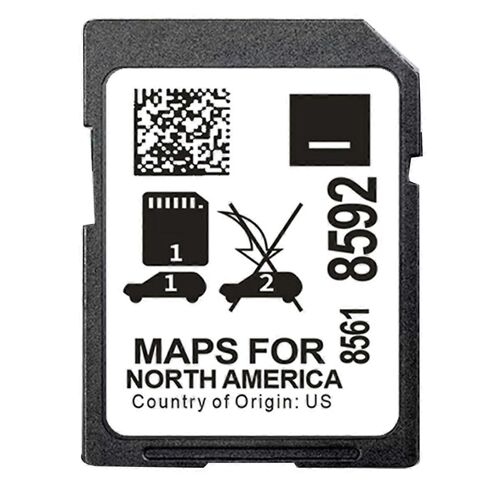 Dernière carte de navigation 2023 8561 8592 Maps pour le système de navigation 2023 Carte de l'Amérique du Nord