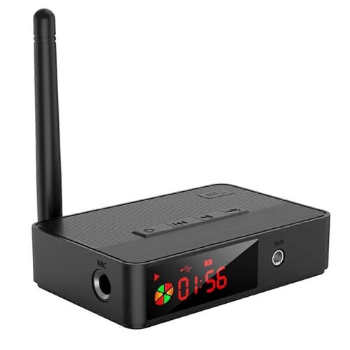 NFC Bluetooth 5.3 Émetteur-récepteur 3,5 mm AUX Optique 6,5 mm Microphone/U Disque/Carte TF HIFI Wirel