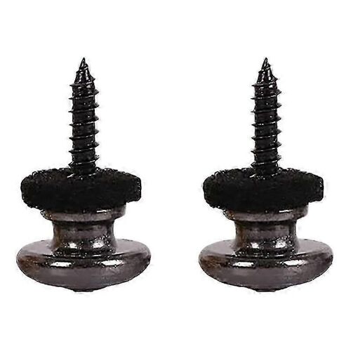 Lot De 2 Chevilles De Verrouillage En Laine Et Cuivre Pour Sangle De Guitare Acoustique Classique