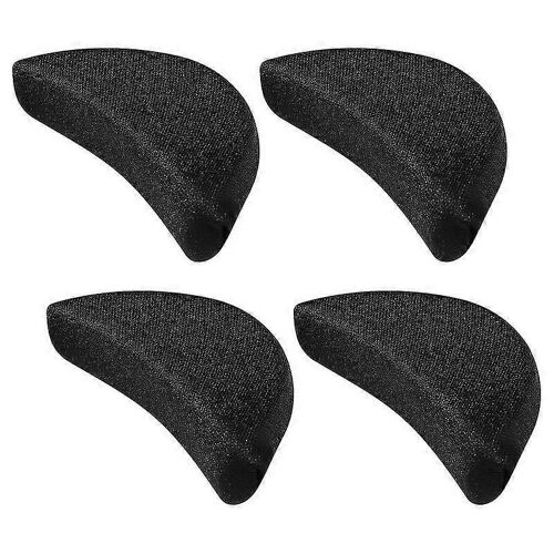 Zihaisheng Healifty 2 Paires Éponge Souple Toe Plug Foot Brace Shoe Filler Unisexe Shoe Inserts Pour Que De Grandes Chaussures S'adaptent À Une Taille (Noir)