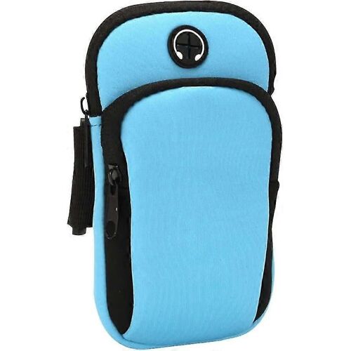 Brassards,Imperméables,Sac De Bras De Sport Réglable (Bleu)