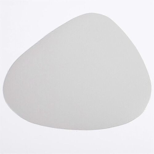 4 Pcs Sets De Table Imperméable Antidérapant Dessous De Verre En Cuir Place Accessoires De Cuisine,Gris