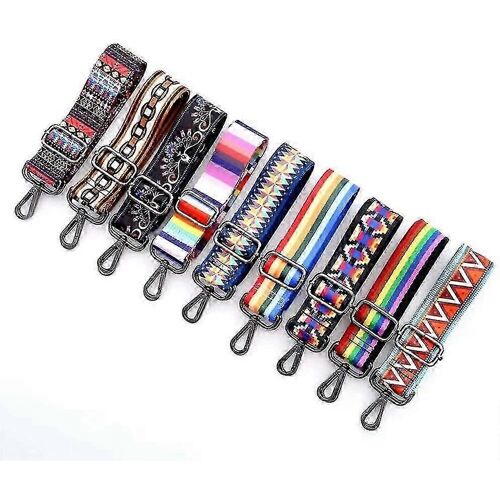 Dames Sac Sangle Bandoulire Mode Color Bandoulire Pour Sac Bandoulire/Sac Main Bricolage Accessoires 3.8cm Large 80-140cm Rglable (Couleur Alatoire