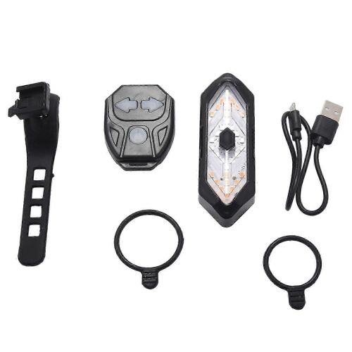 Vélo Clignotants Télécommande Bicycle Direction Indicator Led Rear Light Usb Rechargeable Cyclin