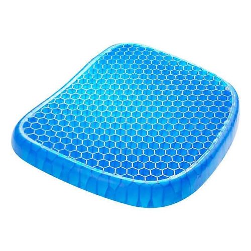 Coussin de siège en gel pour soulager la pression de la douleur dans le bas du dos Fauteuil roulant Bureau de voiture