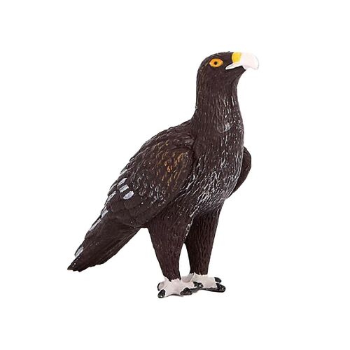 Modèle animal Anti-casse résistant aux chutes sans décoloration restauré Structure stable Eagle Modeling Standing Posture Figurine d'oiseau 2025