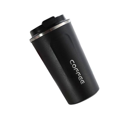 Tasse À Café Avec Couvercle En Acier Inoxydable Silicone Tasse À Café Isolée En Métal Po