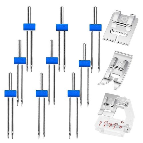 Aiguille Double Avec Pied-De-Biche Différents Pieds-De-Biche Adaptés Aux Machines À Coudre Domestiques Universelles