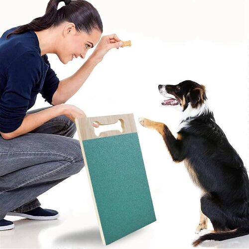 Griffoir Pour Chien Pour Ongles Avec Boîte À Friandisessnack Box Scratch Board Pour Chien Chien Entraîneur De Meulage D'ongles F