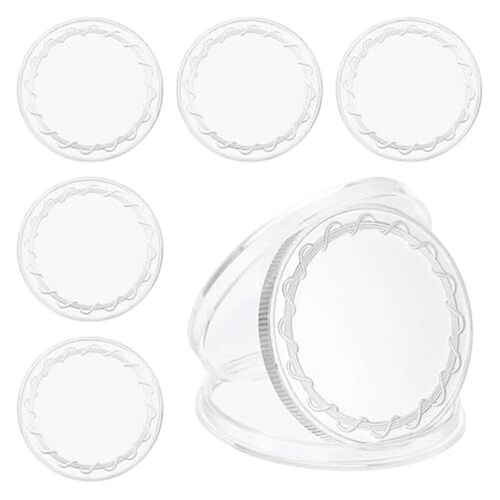6pcs Pièces Vierges Pour La Gravure, 40mm Pièces Vierges Découpes Laser Découpes Personnalisées Challenge-Coins Poli