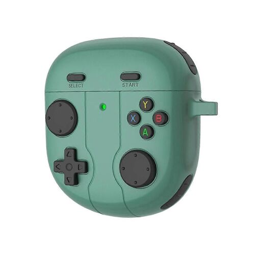 Housse d¿écouteur de style console de jeu rétro pour la couverture d¿écouteur de génération Ultra II / III Vert pin