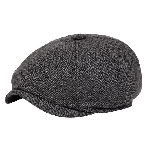 Casquettes Gavroche Rétro Pour Hommes,Chapeaux Octogonaux,Chapeaux De Peintres Britanniques,Bérets À Chevrons,Casquettes Plates,Hip Hop,Automne,Hiver