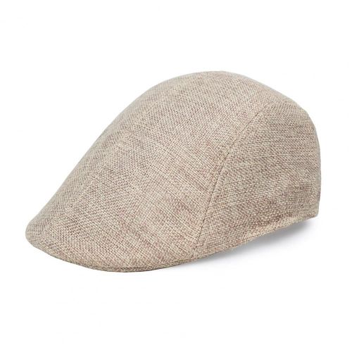 Casquette De Gavroche Rétro Pour Homme,Chapeau De Gavroche Avec Soleil,Design Respirant,Vêtements De Sauna Décontractés,Classique