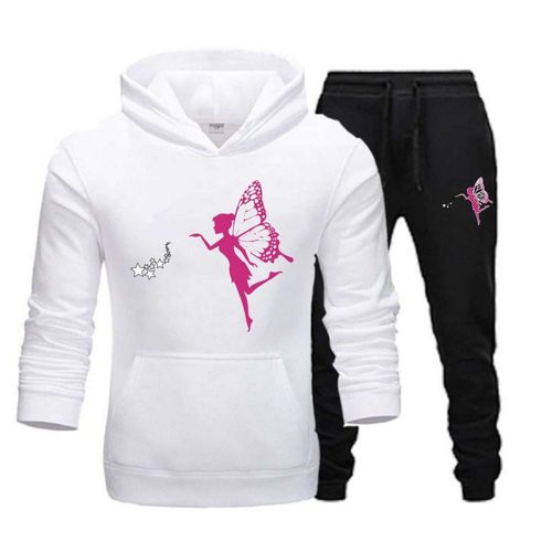 Jogging Enfant Fille Petite Fée Blanc (Npz)