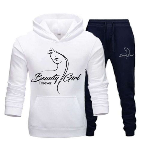 Jogging Enfant Fille Beauty Girl Blanc (Npz)