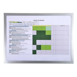 Exacompta Pochette D'affichage Magnétique A3 - Argent