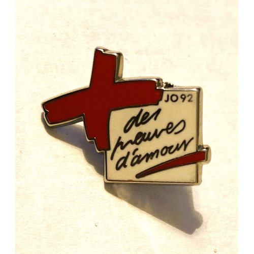 Pins Arthus Bertrand Croix Rouge Des Preuves D'Amour / Jo 92