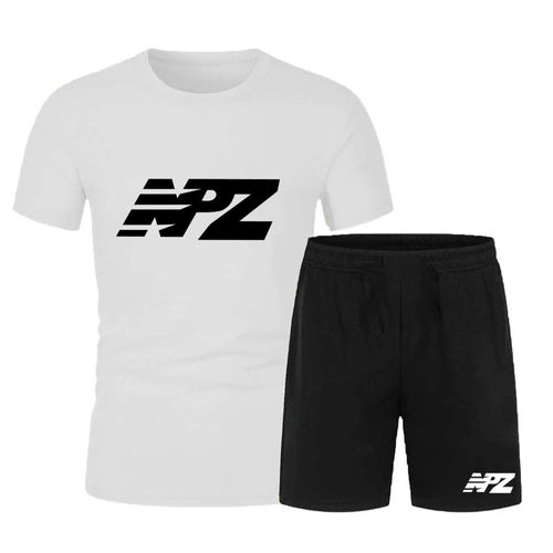 Ensemble Maillot Et Short De Football Npz Homme Blanc (Taille Xxl,Couleur Blanc)